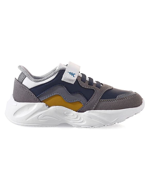 Pine Kids Sneakers Shoes With Velcro Closure - Grey