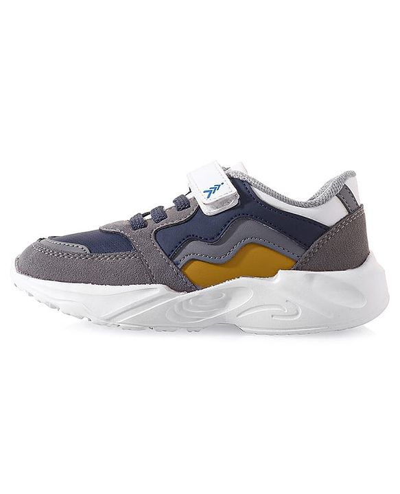 Pine Kids Sneakers Shoes With Velcro Closure - Grey
