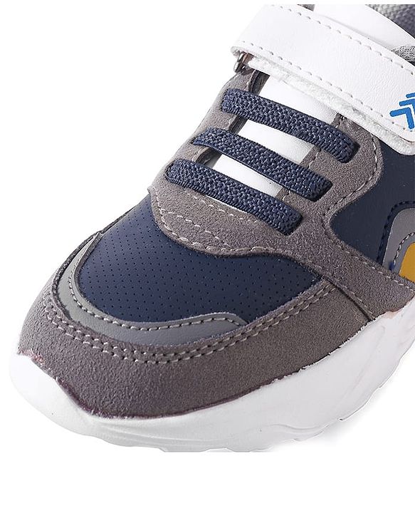 Pine Kids Sneakers Shoes With Velcro Closure - Grey