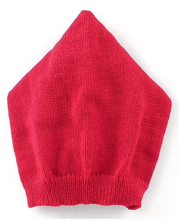 Babyhug Knit Full Sleeves Baby Sweater Set - Navy & Red