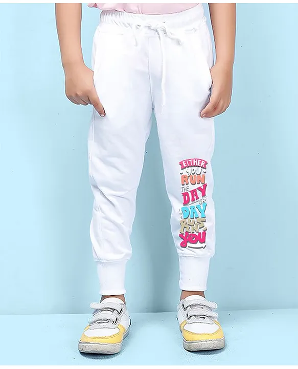 Buy Black Track Pants for Girls by Nusyl Online