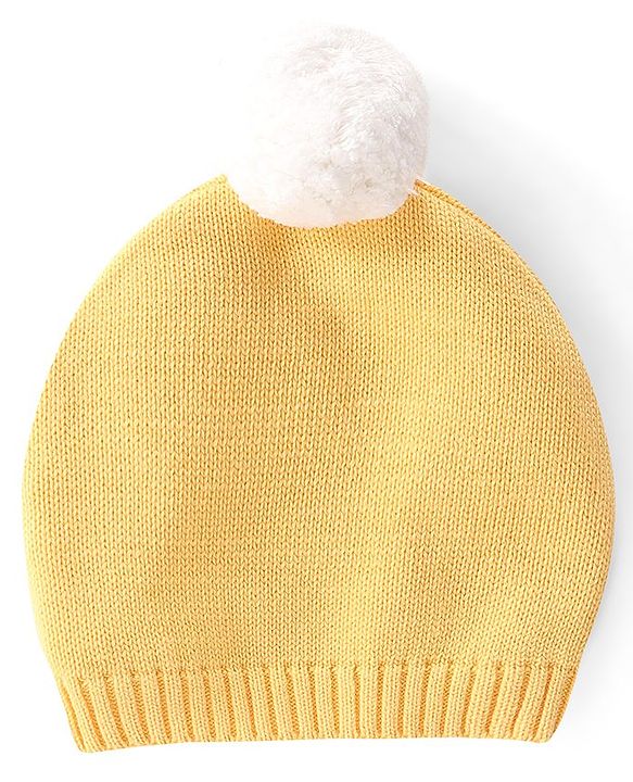 Babyhug Organic Cotton Full Sleeves Striped Baby Sweater Set with Cap - Multicolor