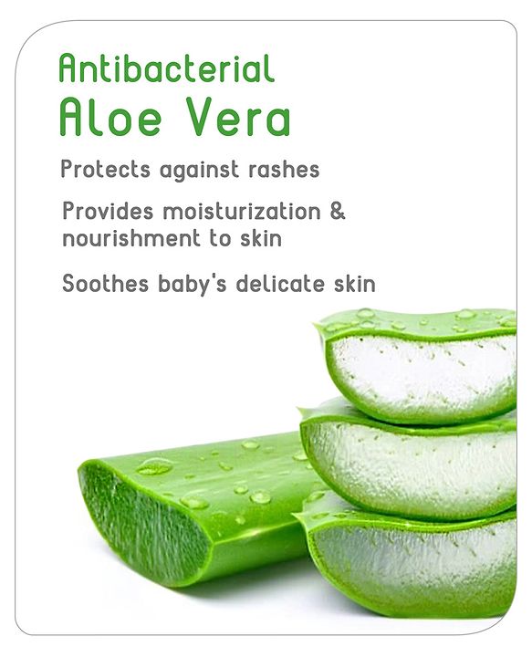 Babyhug Wet Wipes with Aloe Vera - 72 Pieces