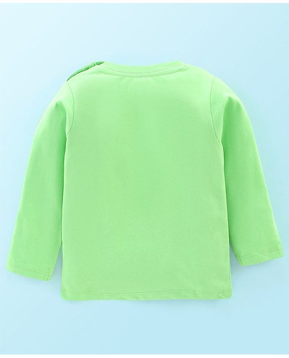Babyhug 100% Cotton Jersey Knitted Full Sleeves T-Shirts Text Print Pack of 5 - Multicolour