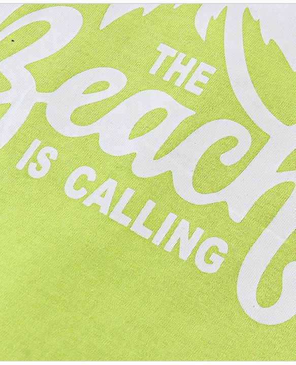 Babyhug 100% Cotton Jersey Knit Half Sleeves T-Shirts Beach Print Pack of 7 - Multicolour