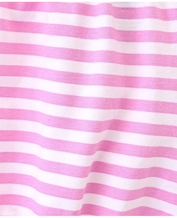 Pine Kids Cotton Anti Bacterial  Bloomers Solid & Stripes Pack Of 3 - Pink