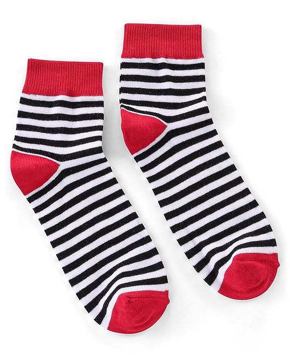 Pine Kids Ankle Length Socks Logo Print Pack Of 3 (Colour May Vary)