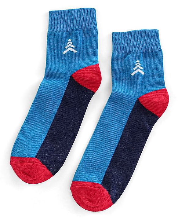 Pine Kids Ankle Length Socks Logo Print Pack Of 3 (Colour May Vary)