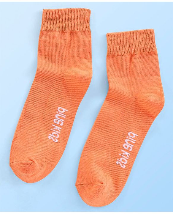 Pine Kids Ankle Length Socks Logo Print Pack Of 3 (Colour May Vary)