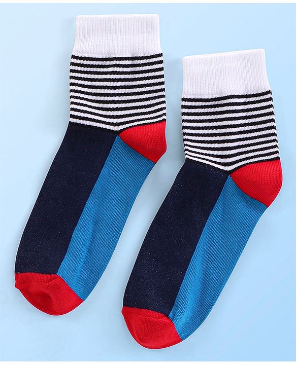 Pine Kids Ankle Length Socks Logo Print Pack Of 3 (Colour May Vary)
