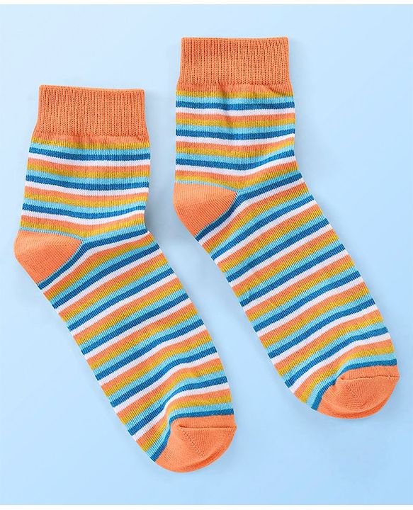 Pine Kids Ankle Length Socks Logo Print Pack Of 3 (Colour May Vary)