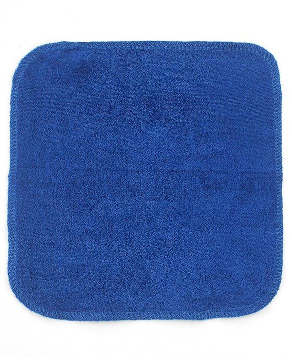 Babyhug Cotton Knit Wash Cloth Solid Colour Pack of 6 - Multicolour