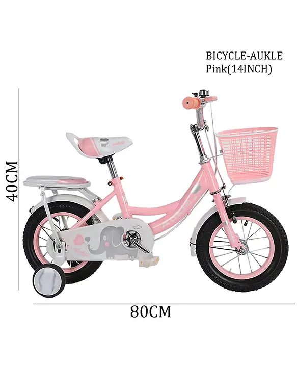 Pink 14 best sale inch bike