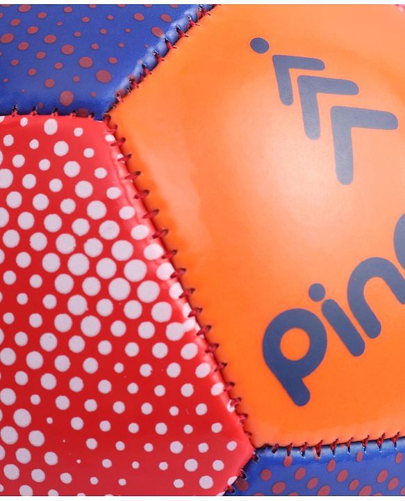 Pine Kids Junior Size -2 Football - Multi Colour | High-Quality Stitched Soccer Ball for Boys & Girls | Ideal for Training, Match Play & Practice