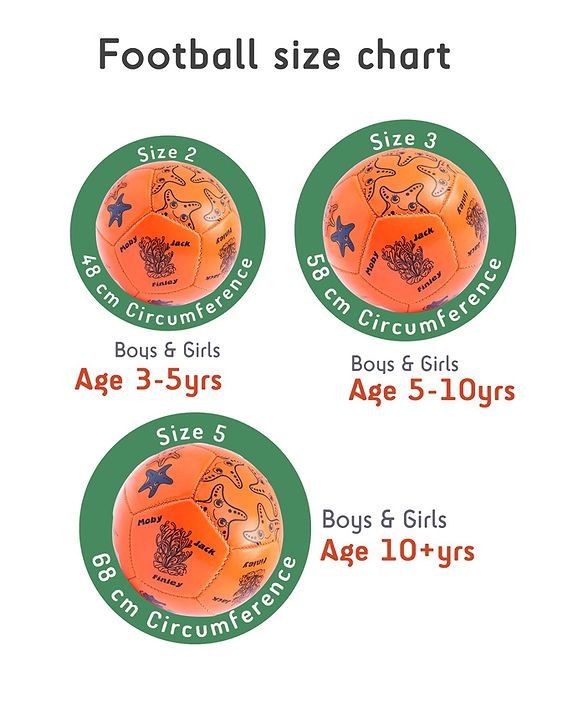 Pine Kids Junior Size - 2 Football - Orange | Durable | High-Quality Stitched Soccer Ball for Boys & Girls | Ideal for Training, Match Play & Practice