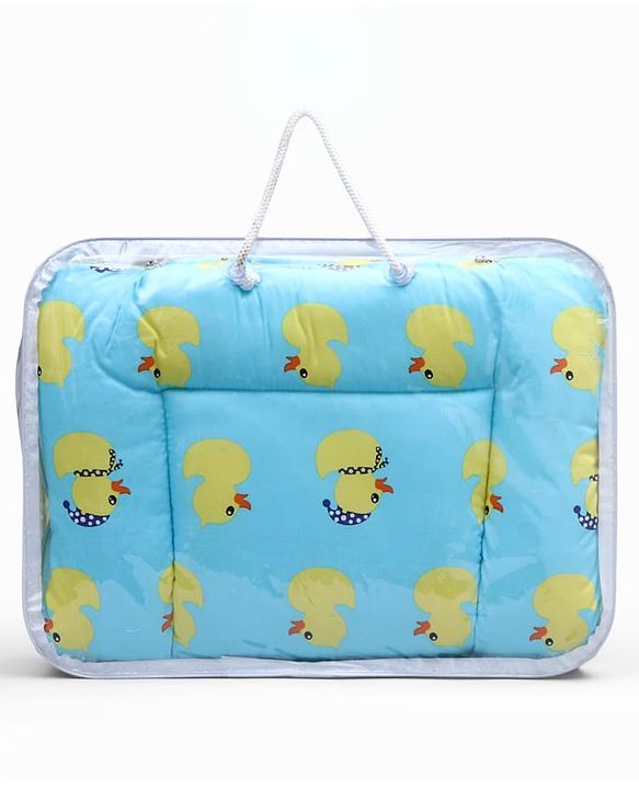 Babyhug Cotton Sleeping Bag Duck Print- Blue