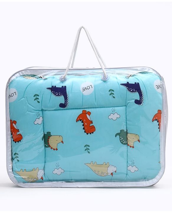 Babyhug Cotton Sleeping Bag Duck Print- Blue