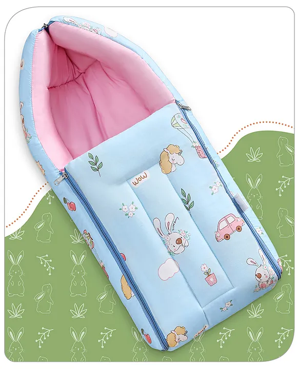 Babyhug Cotton Sleeping Bag Car Print Blue Online in India, Buy at Best  Price from Firstcry.com - 13854764