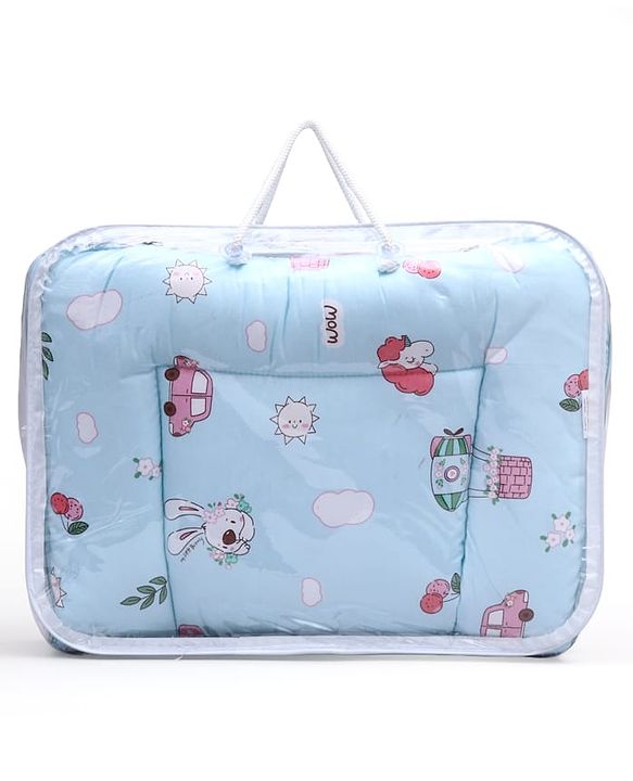 Babyhug Cotton Sleeping Bag Duck Print- Blue