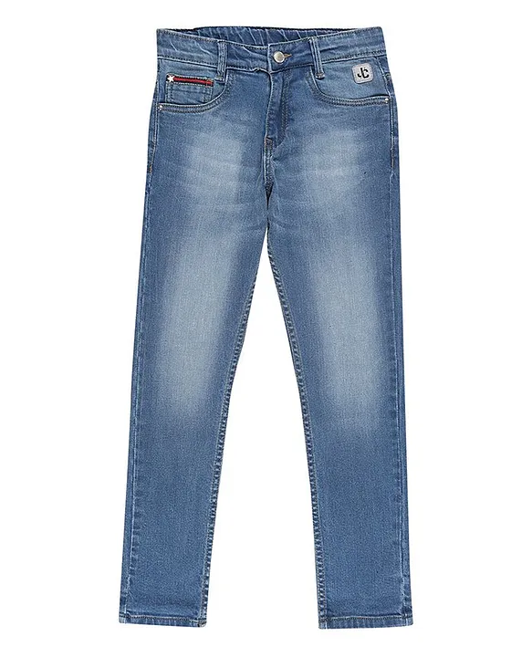 Men's Jeans Solid Color Straight Regular Denim Jeans Pockets - Temu