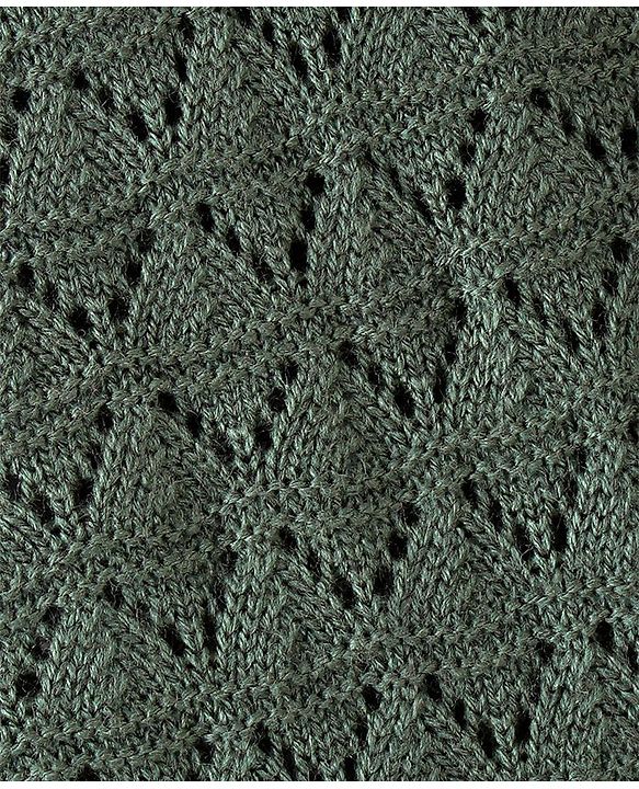 Babyhug Knit Full Sleeves Winterwear Romper - Olive Green