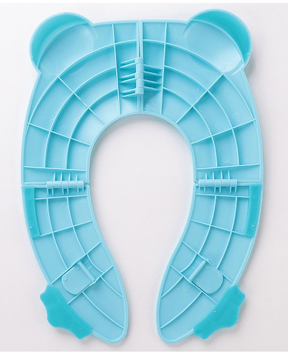 Frog Shaped Foldable Potty Seat Cover - Blue