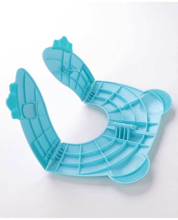 Frog Shaped Foldable Potty Seat Cover - Blue