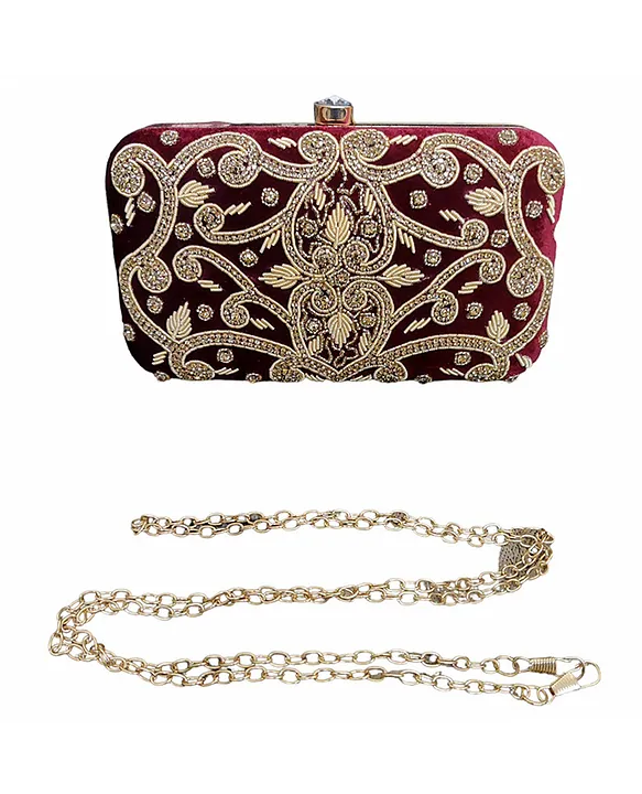 YYW Women Glitter Clutch Purse Pleated Evening Handbag Top-handle Shouder  Bag for Party Bridal Wedding (Gold): Handbags: Amazon.com