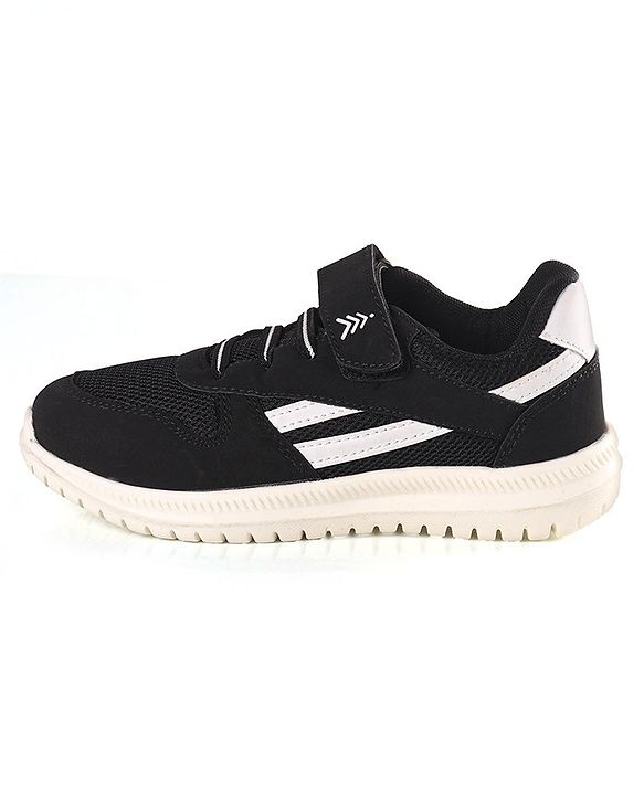 Pine Kids Velcro Closure  Sneakers - Black