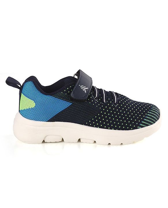 Pine Kids Lace Detailing Velcro Closure Sneakers - Blue
