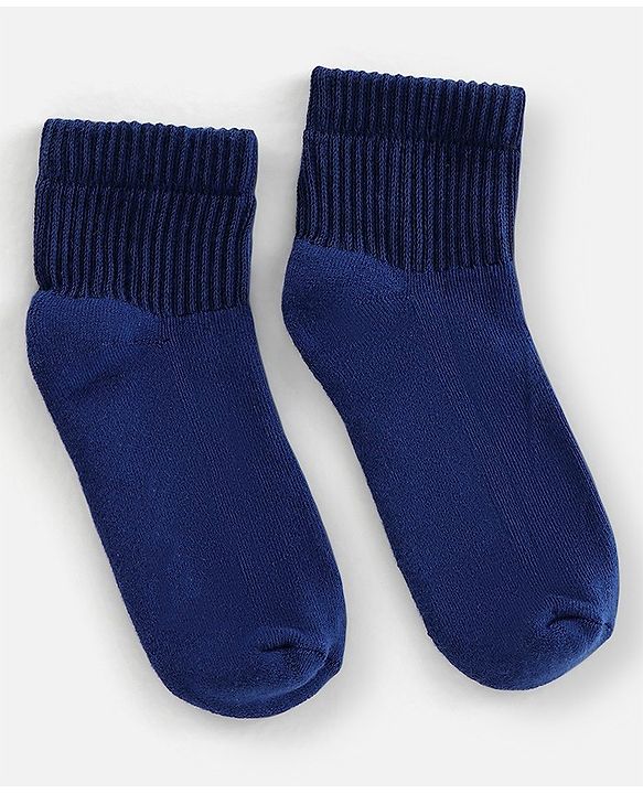 Pine Kids Cotton Elastane Ankle Length Silvadur Antimicrobial Socks  Pack of 3 (Colour & Design May Vary)