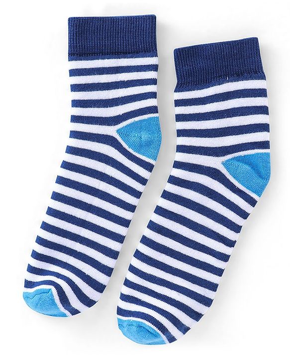Pine Kids Cotton Blend Ankle Length Socks Shark Design Pack of 3(Colour May Vary)