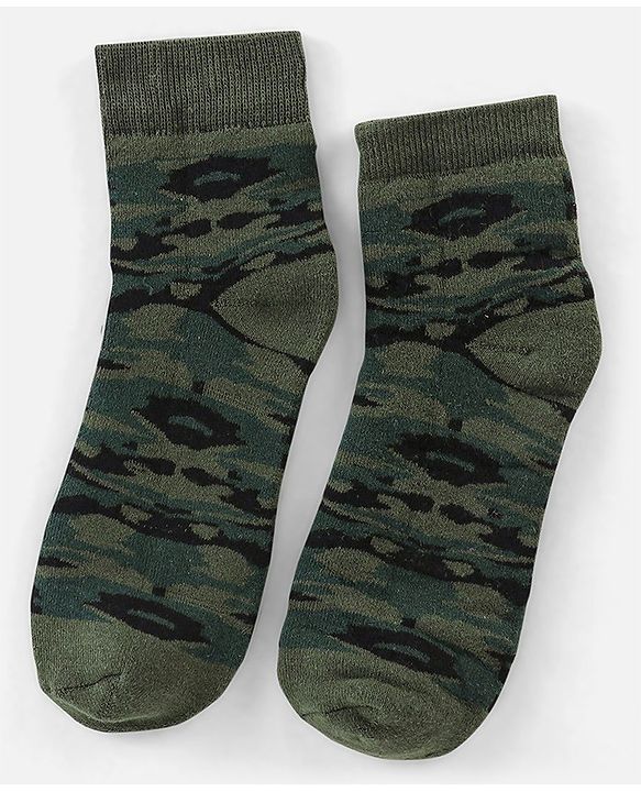 Pine Kids Cotton Blend Ankle Length Socks Car Design Pack of 3 (Colour May Vary)
