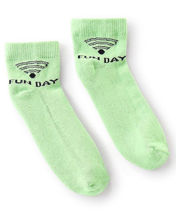 Pine Kids Cotton Elastane Ankle Length Silvadur Antimicrobial Socks  Pack of 7 (Colour & Design May Vary)