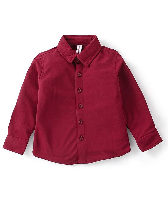 Babyhug Woven Full Sleeves Checkered Party Suit with Cap Bow Tie & Suspenders - Red & Navy Blue
