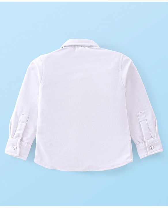 Babyhug Knit Full Sleeves Solid Color Party Suit with Stretch Waistcoat & Cap -  Pink & White