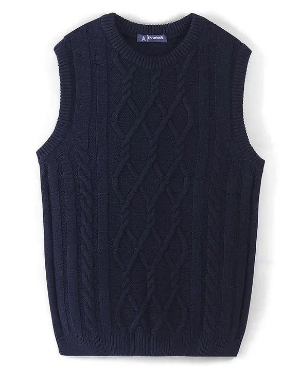 Boys hot sale sleeveless sweater