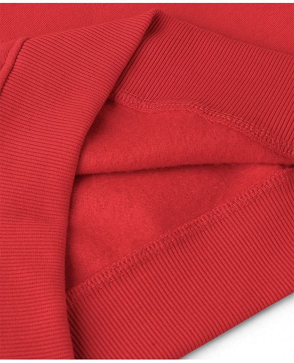 Pine Kids Cotton Full Sleeves Epic Text Print Sweatshirt - Red
