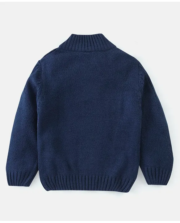 Baby boy hotsell navy blue sweater