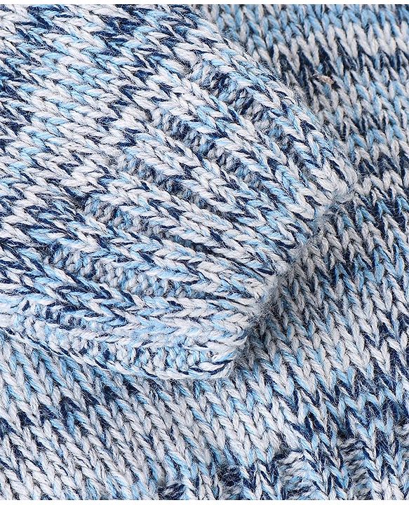 Babyhug Full Sleeves Sweater - Blue