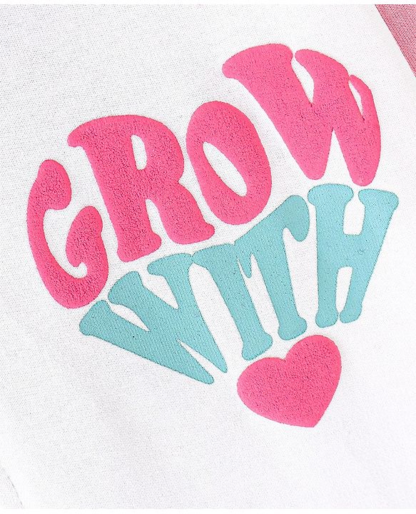 Pine Kids Cotton Knit Full Sleeves Front Open Hooded Biowashed Sweatshirt with Text Print - Blue Pink & Yellow