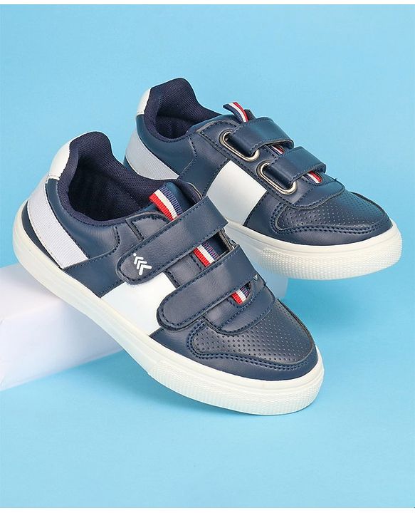 Pine Kids Velcro Closure Casual Shoes  - Blue