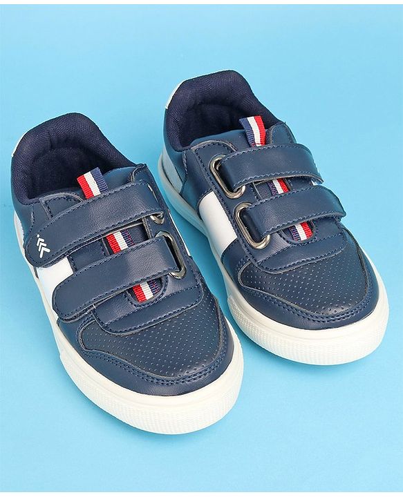 Pine Kids Velcro Closure Casual Shoes  - Blue