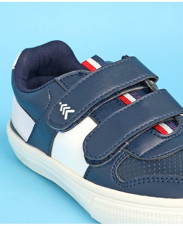 Pine Kids Velcro Closure Casual Shoes  - Blue