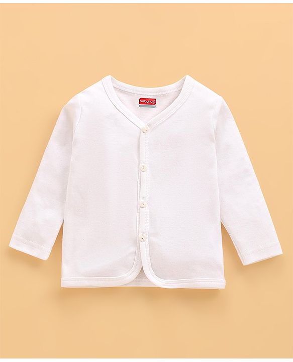 Babyhug 100 % Cotton Baby Clothing Gift Sets Pack of 7 - White