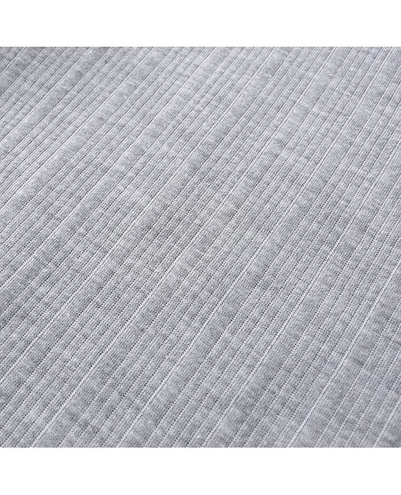 Babyhug Cotton Full Sleeves Solid Thermal Vest-Light Grey