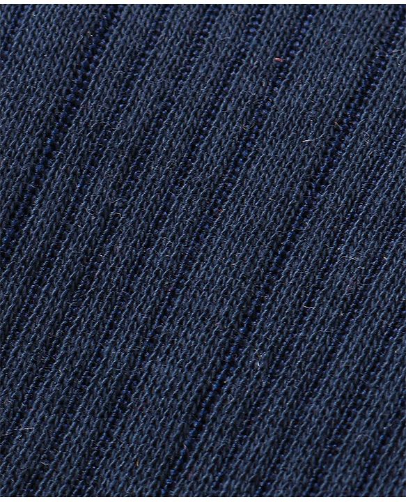 Babyhug Full Sleeves Front Open Solid Color Thermal Wear - Dark Navy Blue