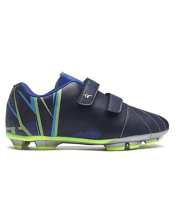 Pine Active Velcro Closure Soccer Shoes - Blue