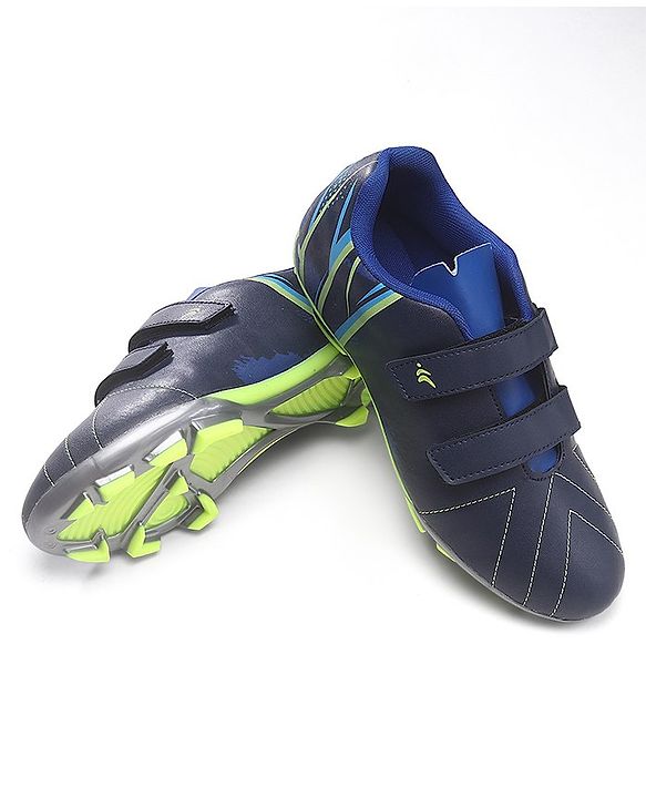 Pine Active Velcro Closure Soccer Shoes - Blue
