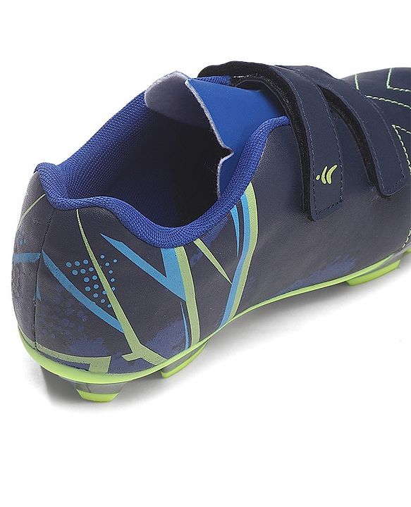 Pine Active Velcro Closure Soccer Shoes - Blue
